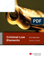 Criminal Law Elements