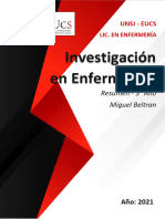 Resumen - Investigación en Enfermería I