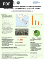 Agricultural Diversity Malawi HealthyLAND Poster Tropentag 2018