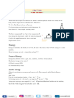 Chapter 10 Work & Energy