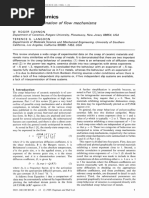 An Examination of Flow Mechanisms