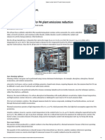 Catalytic Oxidizer Rates For PA Plant Emissions Reduction-Degussa 2000 (Good)