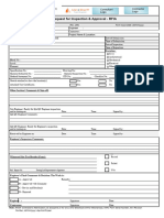 09 Request For Inspection and Approval - RFIA