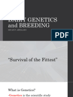 DAIRY GENETICS and BREEDING - Lecture - 1.1