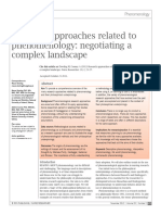 Dowling2012 Researchapproachesrelatedtophenomenology Negotiatingacomplexlandscape