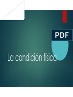 La Condición Física 1º Bachillerato (POWER POINT)