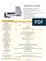 OWON XDS3000-E Series Datasheet