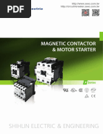 Magnetic Contactor & Motor Starter: Series