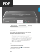 Configuración de La Conexión Inalámbrica de La PIXMA Ip7250 - Canon Spain