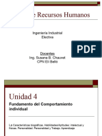 Unidad 4 Variables Individuales Parte I