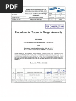 R2B-P2-200-04-Z-PR-00048 - Procedure For Torque in Flange Assembly - Rev. 0 - Eng