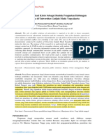 Nurdiarti, Jurnal Strategi Komunikasi Krisis