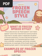 Group 5 English Frozen Speech Style Presentation 20231010 195031 0000