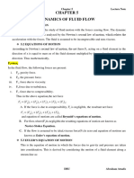 CHAPTER 5 Dynamics of Fluid Flow