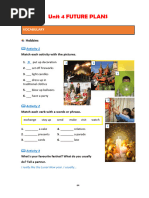 English2 - Unit 4 Future Plans