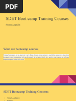 SDET Training Course