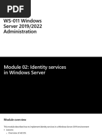 WS-011 Windows Server 2019/2022 Administration