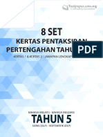 Tahun 5 - 8 Set Kertas Soalan Pentaksiran Pertengahan Tahun 2021 Bonus PPT 20201