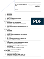 Goodenough Scoring Template