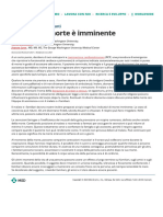 Quando La Morte È Imminente - Aspetti Fondamentali - Manuale MSD, Versione Per I Pazienti