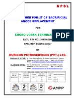 Final Dossier For JT CP Secrificial Anode Replacement