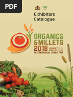 Organics Millets ITF2018 Exhibitor Catalogue