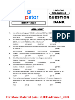 Logical Reasoning Question Bank