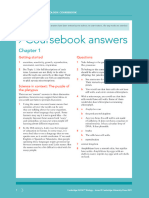 Igcse Biology Coursebook 4th Ed Answers