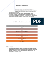 Remédios Constitucionais