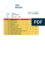 Jadwal Prak. Elektronika s1 Te 3