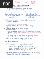 Transport Across The Plasma Membrane