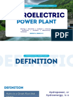 Hydroelectric Power Plant