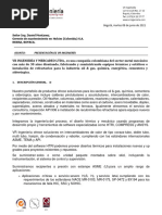 Carta de Presentacion VRingeniería Gerente de Mantenimiento Holcim Colombia SA