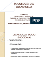 PSICOLOGÍA DEL DESARROLLO - BLOQUE 2 (Desarrollo Psicosocial)