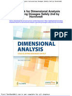 Test Bank For Dimensional Analysis Calculating Dosages Safely 2nd by Horntvedt