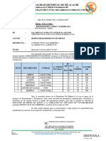 INFORME N°009 - Donacion de Bienes