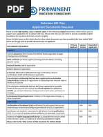 500 Visa Doc Required