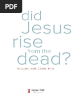 William Lane Craig Jesus Resucito de Los Muertos