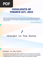 Finance Act 2023 Highlights