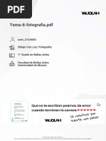 Tema 8 Fotografia PDF