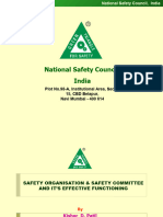 Safety Organisation & Safety Committee and Its Effective Functioning