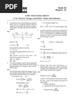 +2 Phy - Electric Charges and Fields-1