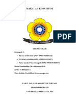 Makalah PKN Konstitusi Dan UUD 1945