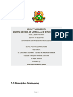 Isc402 Practical Cataloguing