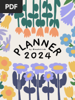 Planner 2024 - by @madutrinds