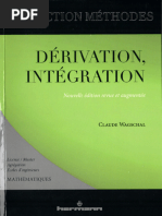 Dérivation, Intégration by Claude Wagschal