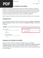 Utilizar Diferentes Unidades de Medida - Documentación de Odoo - 15.0