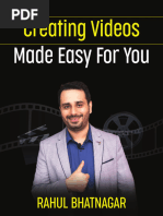 Creating Videos Made Easy For You