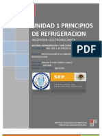 Principios de Refrigeracion Unidad 1