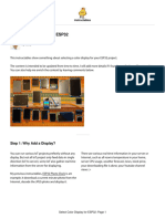 Select Color Display For ESP32